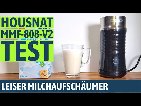 Test: leiser Milchaufschäumer HOUSNAT MMF-808-V2