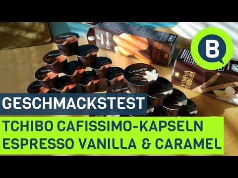 Geschmackstest: Tchibo Cafissimo-Espressokapseln „Caramel“ und „Vanilla“