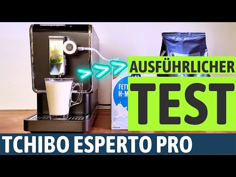 Tchibo Esperto Pro im Test - Vollautomat mit Milchaufschäumer