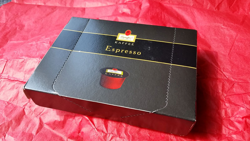Schachte mit Kapseln der Sorte "Espresso" | Foto: Redaktion