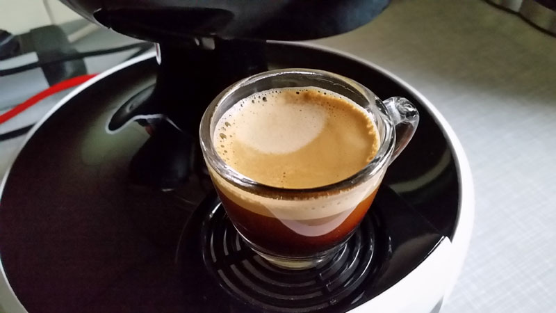 Mit der Dolce Gusto Drop zubereiteter Espresso | Foto: Redaktion